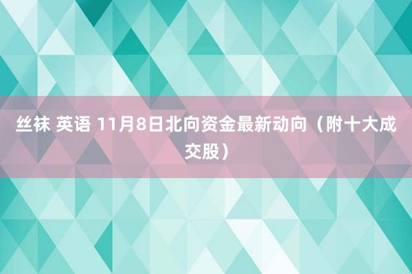 丝袜 英语 11月8日北向资金最新动向（附十大成交股）