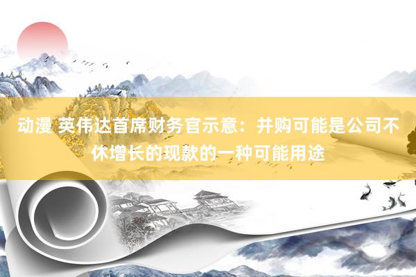 动漫 英伟达首席财务官示意：并购可能是公司不休增长的现款的一种可能用途