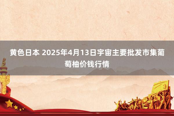 黄色日本 2025年4月13日宇宙主要批发市集葡萄柚价钱行情