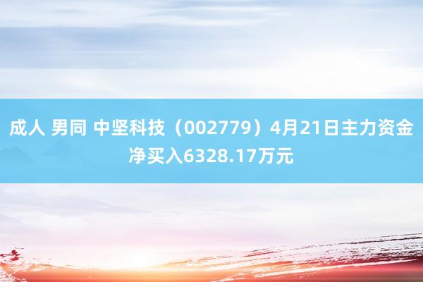 成人 男同 中坚科技（002779）4月21日主力资金净买入6328.17万元